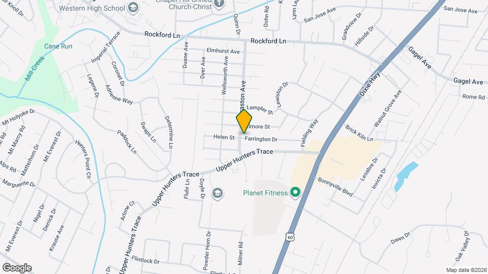 4943 Graston Ave Map and Location Details