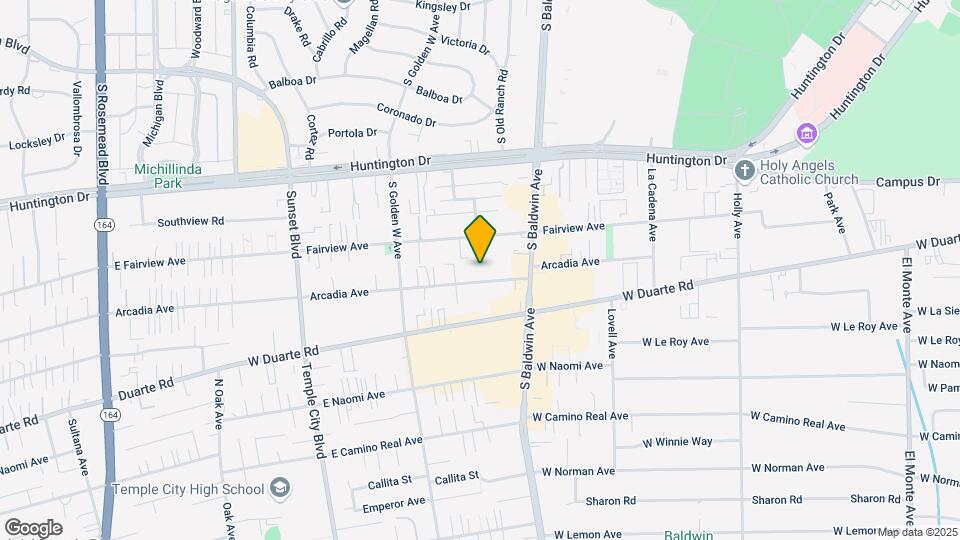 753 Arcadia Ave Map and Location Details