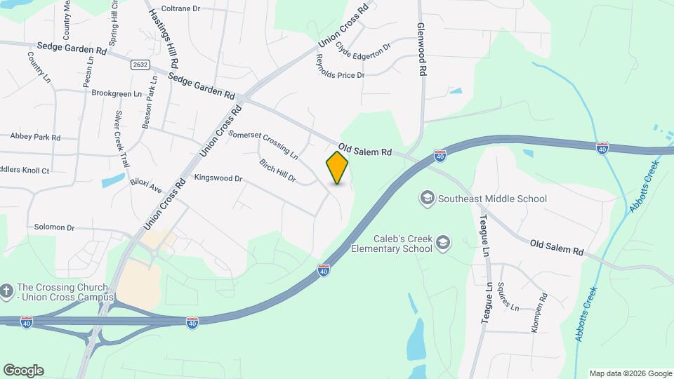 1405 Somerset Crossing Ln Map and Location Details