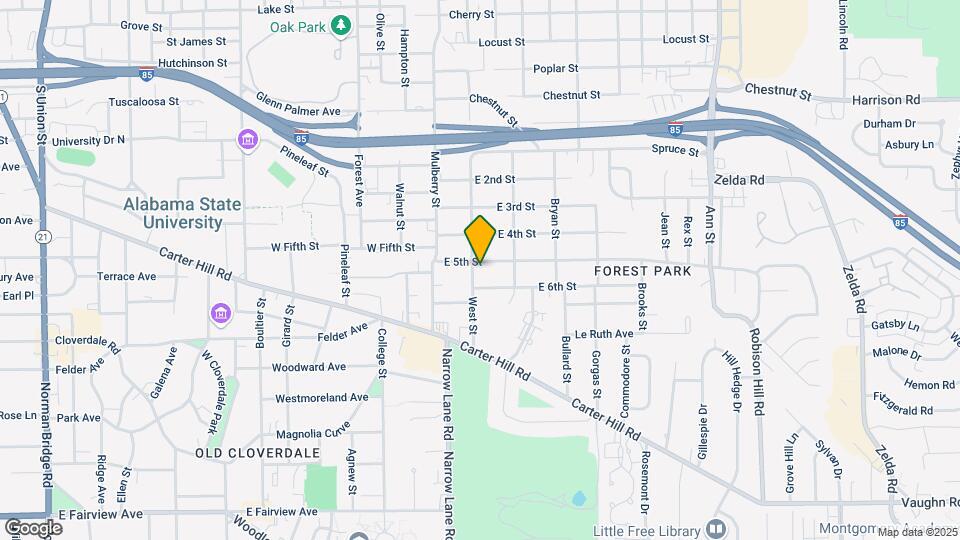 1909 West St, Unit Spacious Two Bedroom Furn Map and Location Details