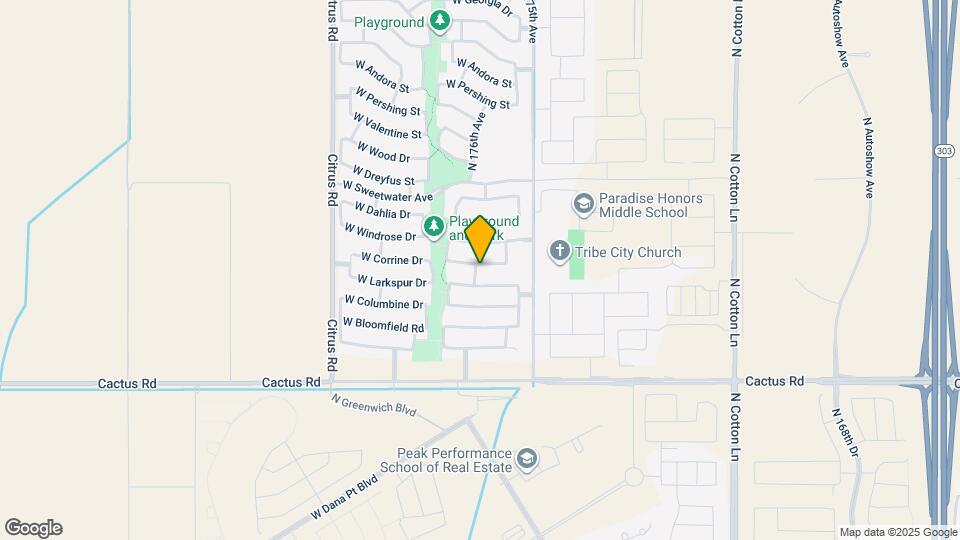 17597 W Corrine Dr Map and Location Details