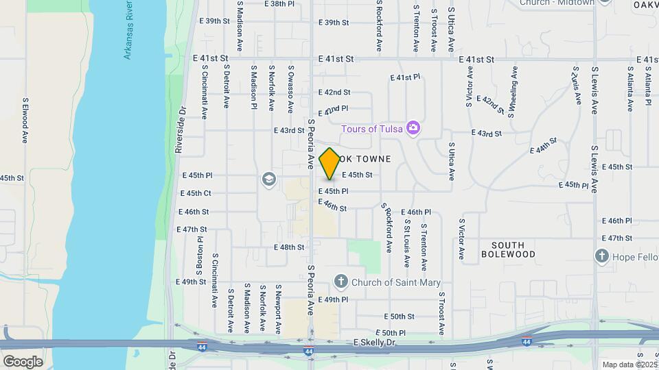 4518 S Quaker Ave Map and Location Details