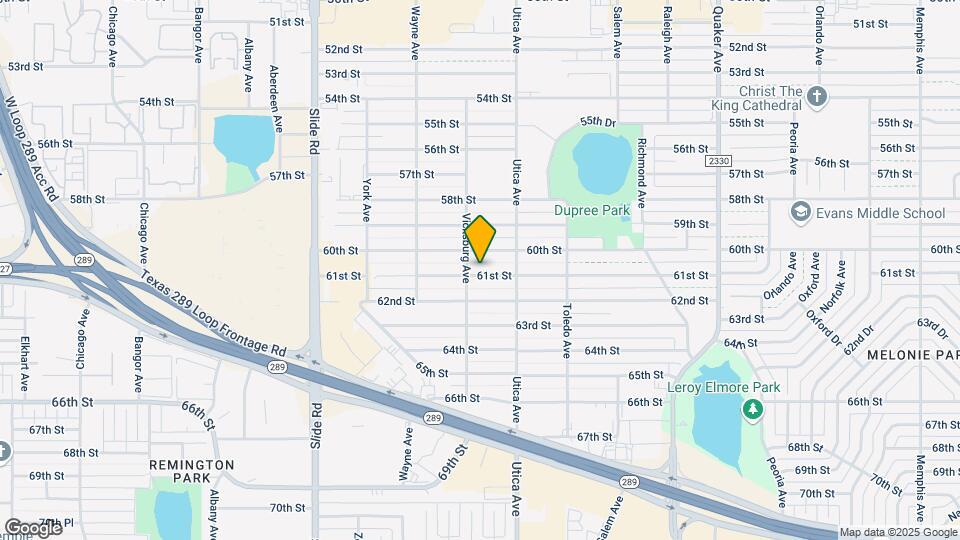 4816 61st St Map and Location Details