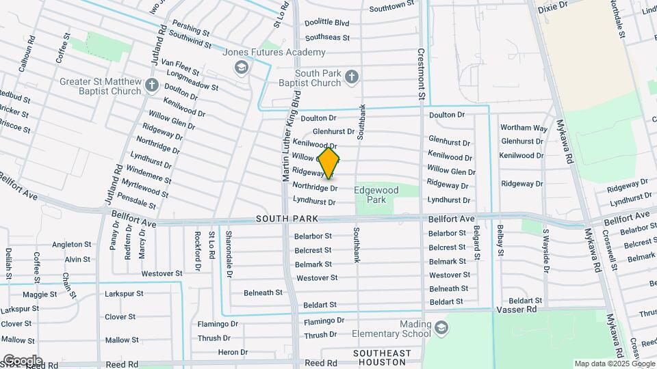 5811 Northridge Dr Map and Location Details