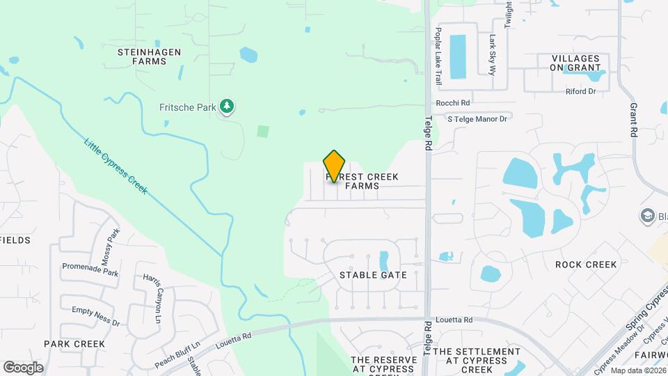 15811 Sarasam Creek Ct Map and Location Details