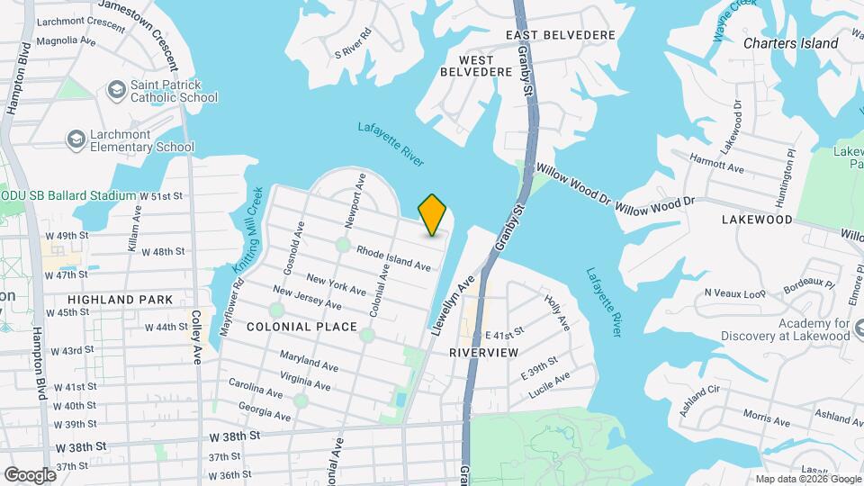 414 Massachusetts Ave Map and Location Details