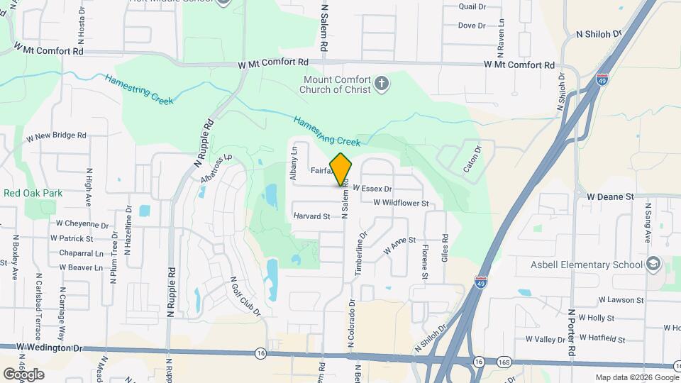 3345 W Essex Dr Mapa y Detalles de la Ubicación