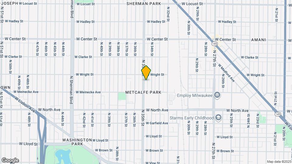 2444 N 35th St Map and Location Details