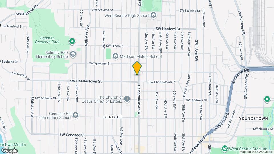 3717 California Ave SW, Unit 402 Mapa y Detalles de la Ubicación