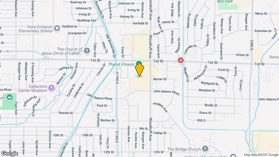 320 N Woodruff Ave, Unit 320 Map and Location Details