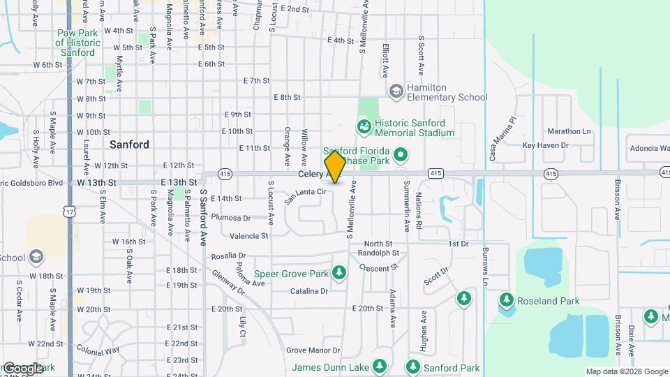 619 San Lanta Cir Map and Location Details