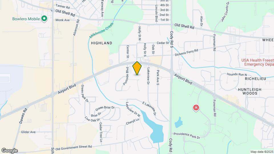 7310 Portside Ct Map and Location Details