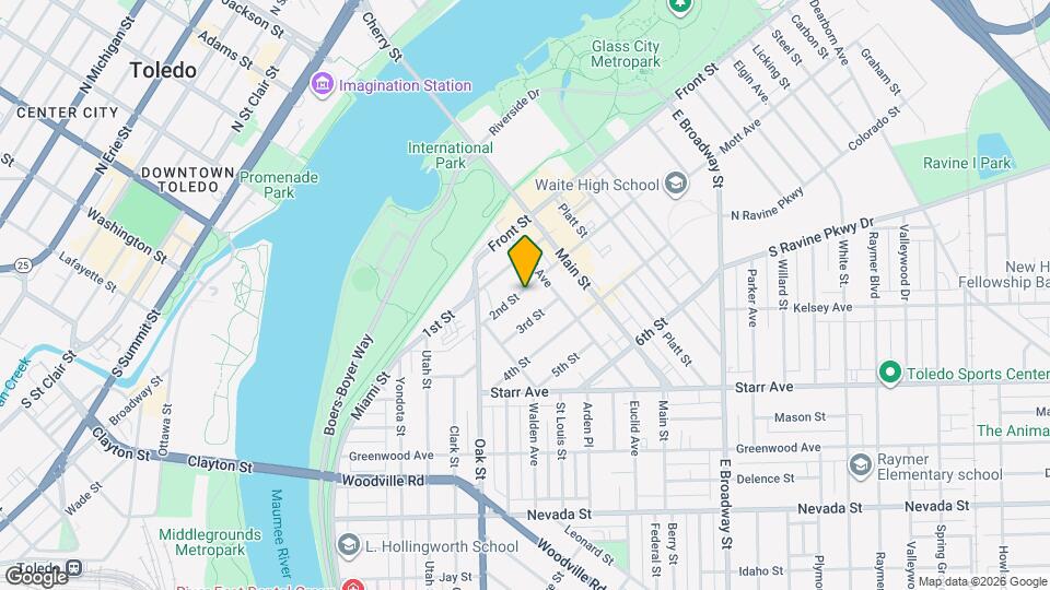 450 2nd St Map and Location Details