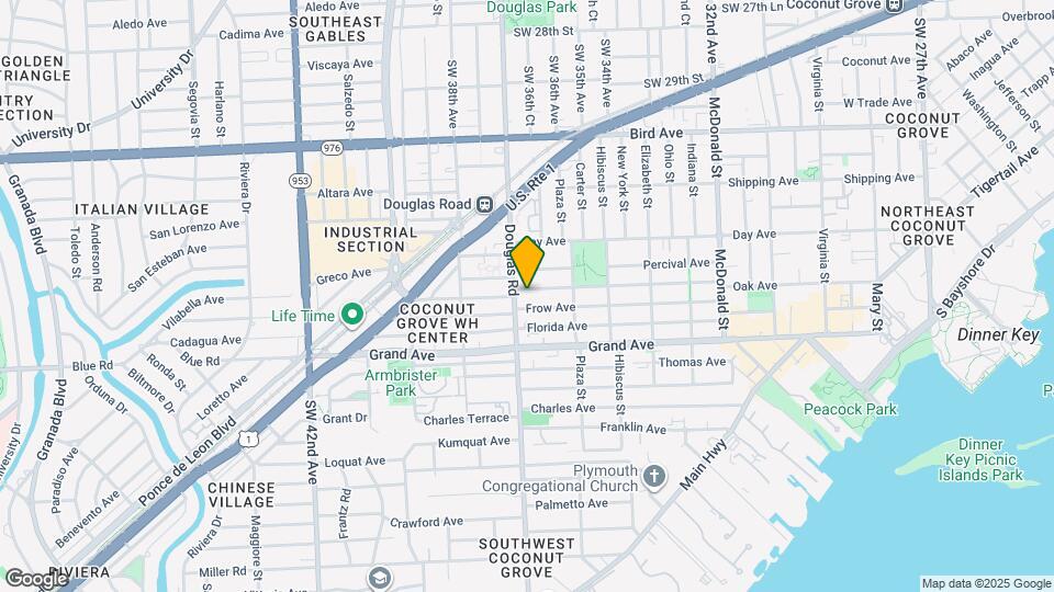 3676 Oak Ave Map and Location Details