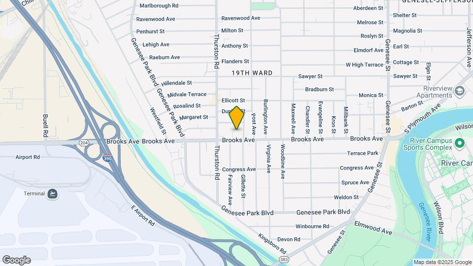 Brookview Apartments Map and Location Details