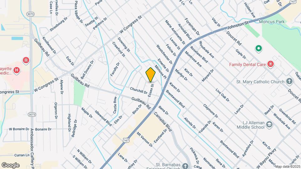 107 Essex St Map and Location Details