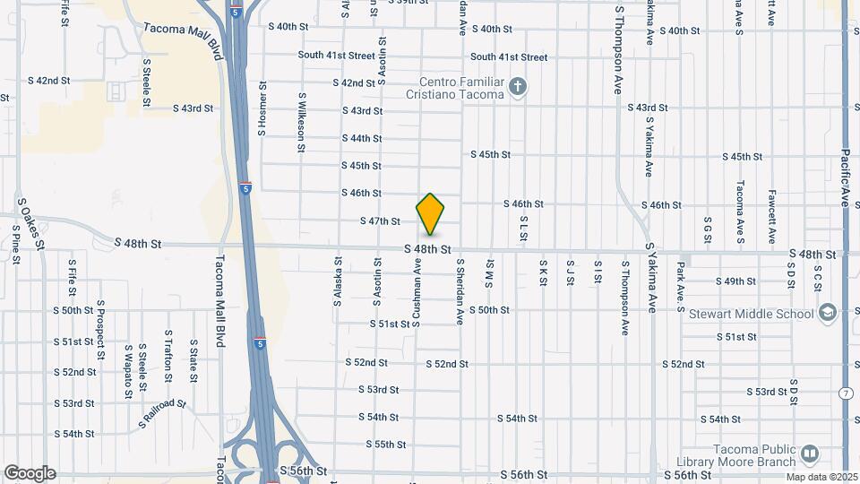 1423 S 48th St Map and Location Details