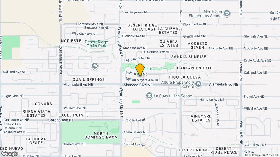 7721 William Moyers Ave NE Map and Location Details