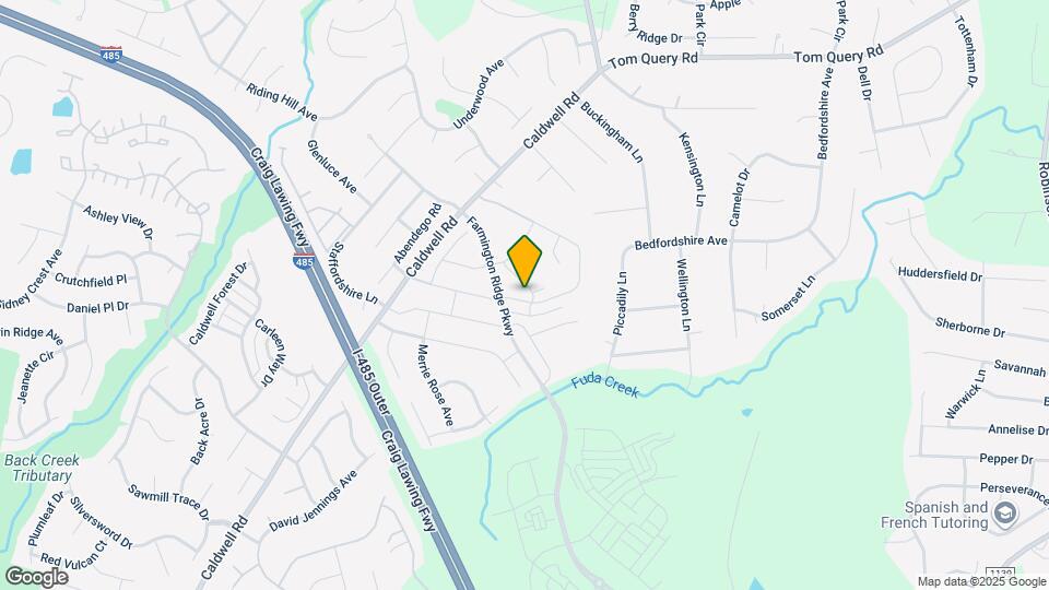 4923 Sunburst Ln Map and Location Details