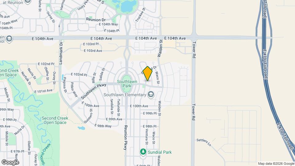 10118 Uravan St Map and Location Details