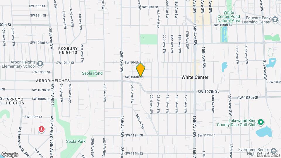 2405 SW 106th St Map and Location Details