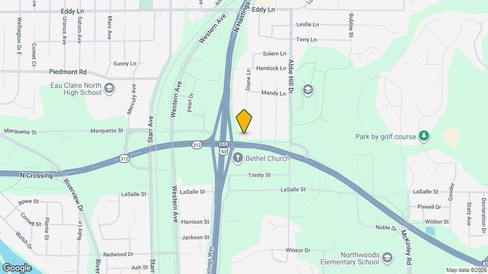 2516 Diane Ln, Unit 2516 Diane Lane Map and Location Details