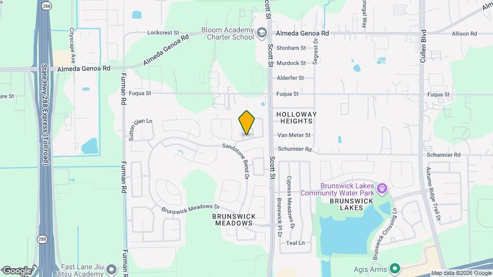 13851 Bonner Bluff Ln Map and Location Details