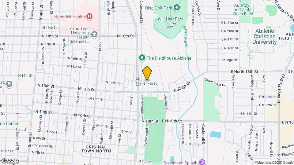 302 N 14th St Map and Location Details