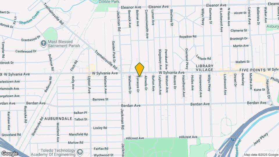 3944 Torrance Dr Map and Location Details