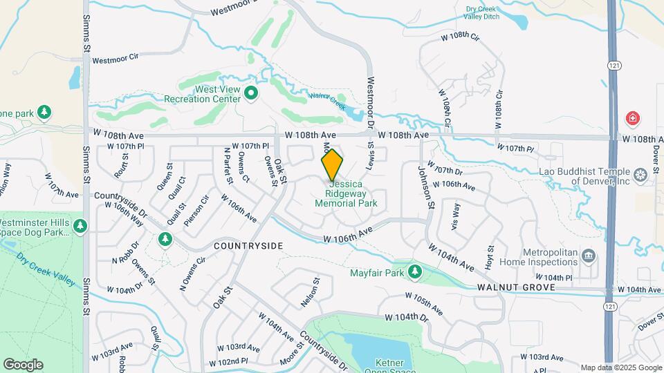 10507 W 107th Ave Mapa y Detalles de la Ubicación