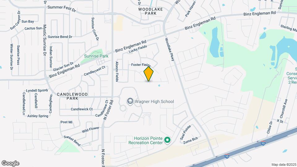 6806 Slaton Fields Map and Location Details