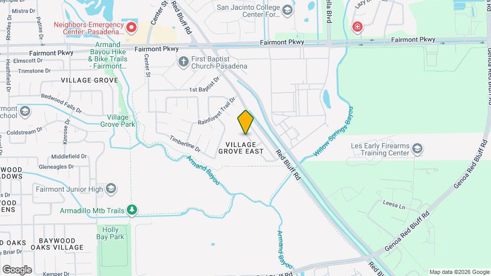 4502 Park Trail Ln Mapa y Detalles de la Ubicación