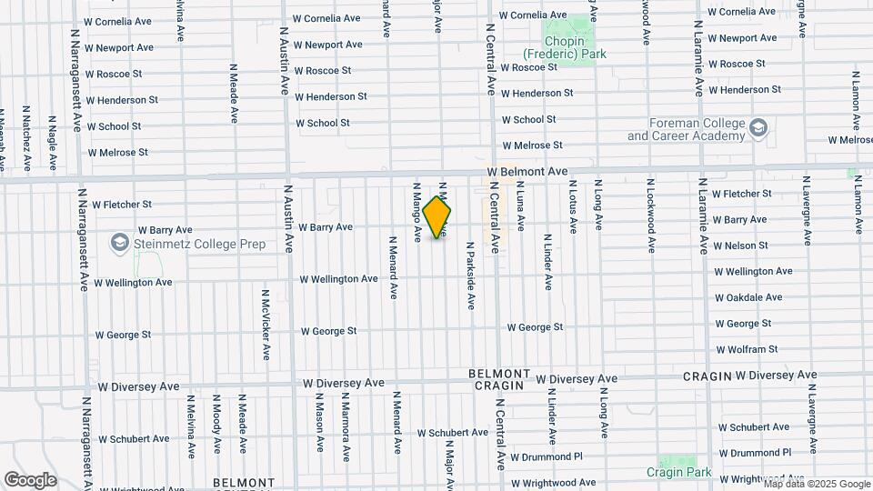 3036 N Major Ave Map and Location Details