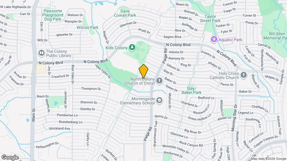 5217 Kisor Dr Map and Location Details