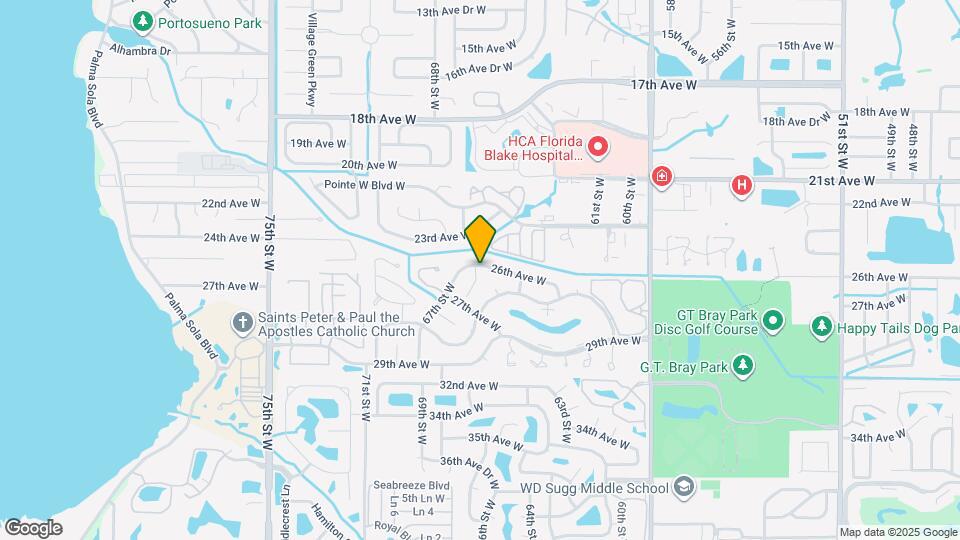 2608 66th Street Cir W Mapa y Detalles de la Ubicación