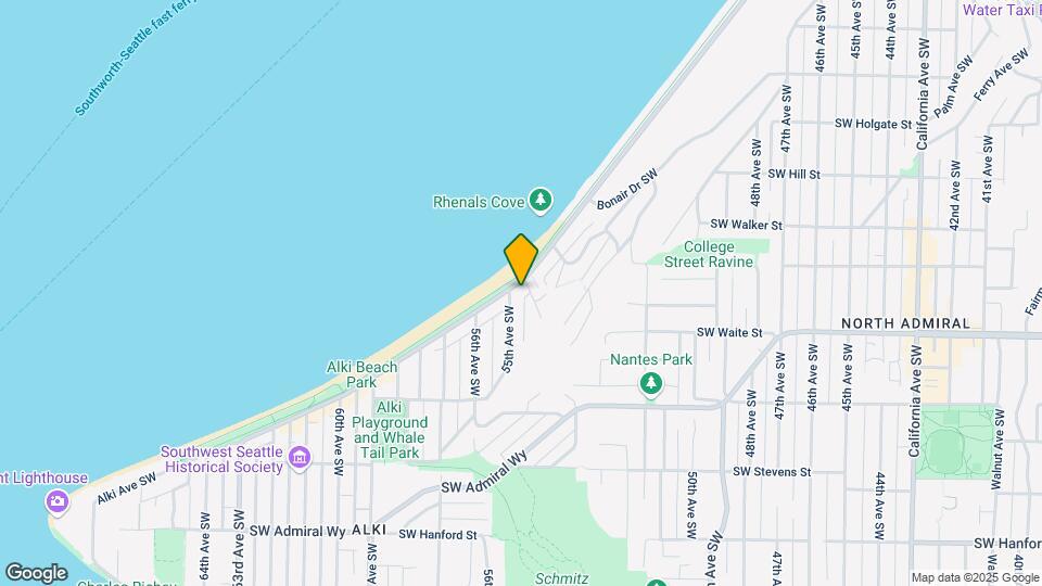 Alki Apartments Mapa y Detalles de la Ubicación