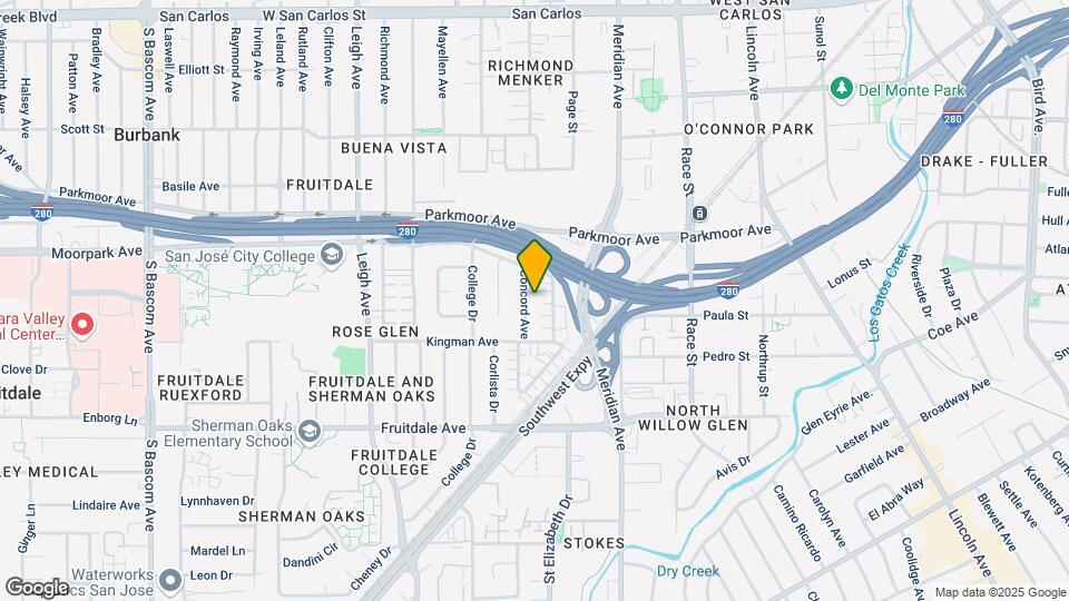 740 Concord Ave Mapa y Detalles de la Ubicación