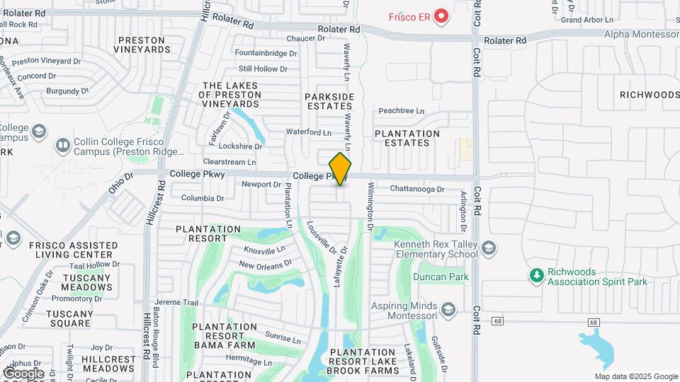 6208 Mt Vernon Dr Map and Location Details