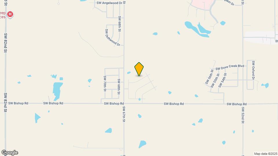 6309 SW Oakmont Blvd Map and Location Details