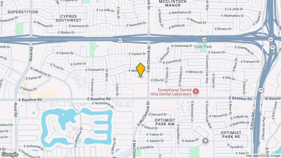 5000 S Alder Dr Map and Location Details