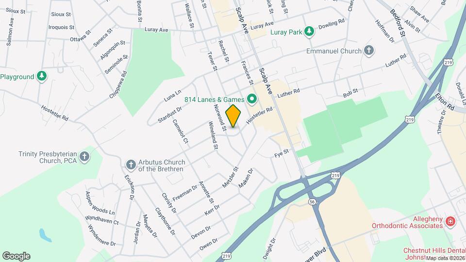 118 Hostetler Rd Mapa y Detalles de la Ubicación