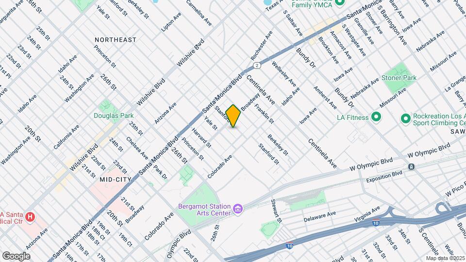 1524 Stanford St Mapa y Detalles de la Ubicación