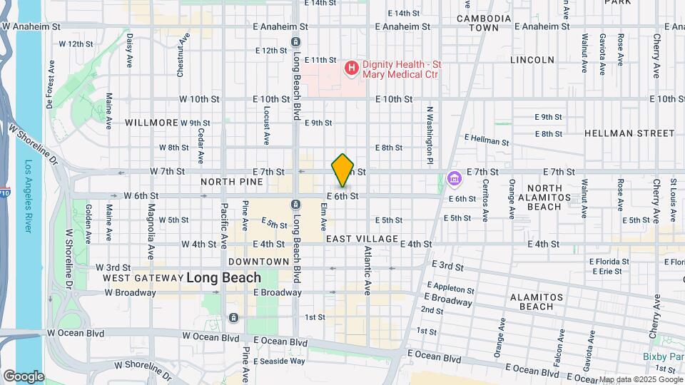 601 Linden Ave. Map and Location Details
