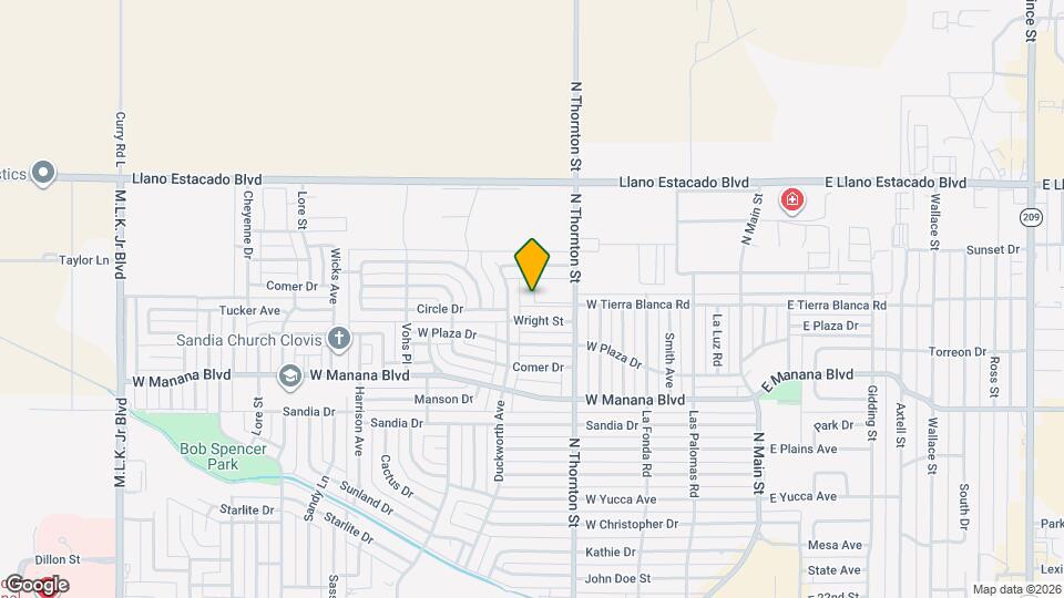 3136 Westminster Drive Map and Location Details