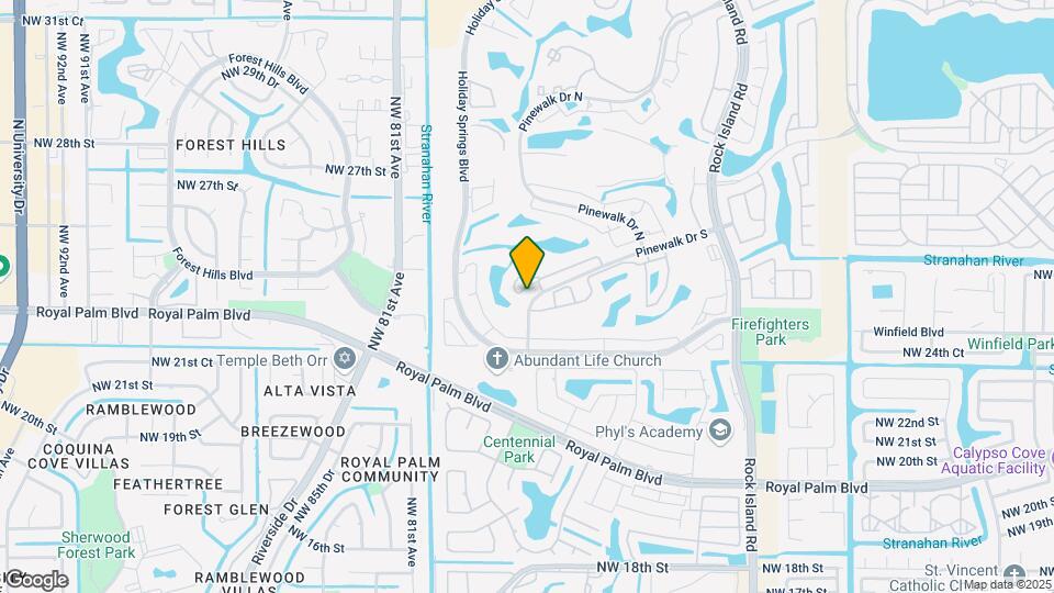 7780 Highlands Cir Map and Location Details