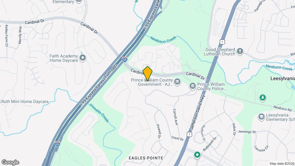 15835 Meherrin Way Mapa y Detalles de la Ubicación