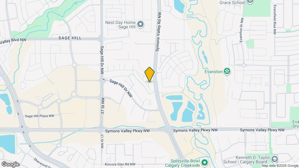 156 Sage Hill Grove NW Map and Location Details