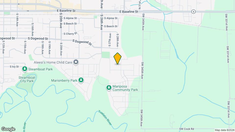 2795 S Heather St Mapa y Detalles de la Ubicación