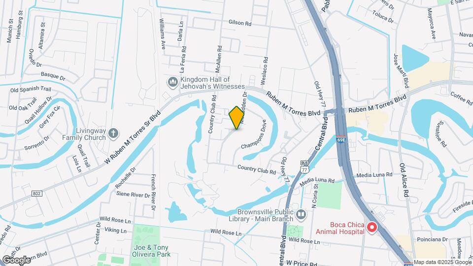 311 McFadden Dr, Unit #5 Map and Location Details