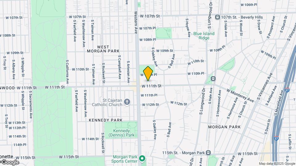 2324 W 111th St Map and Location Details